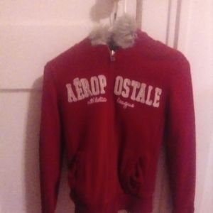Maroon Aeropostale Hoodie Size S. Brand New.